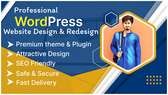 create customize edit fix and redesign wordpress website