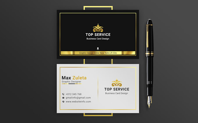 professional business card design