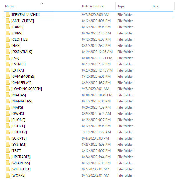 create very complete fivem server