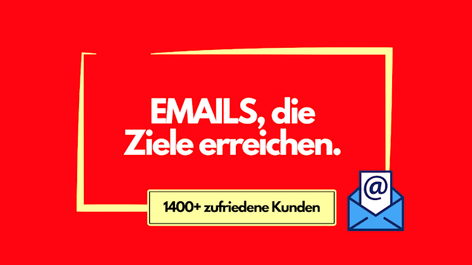 write emails in german that reach your goals