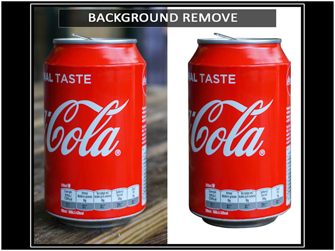 do background removal or cut out images professionally