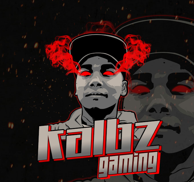 gaming logo vector or chibi style