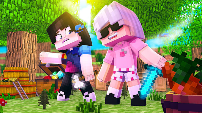 minecraft professional custom thumbnail