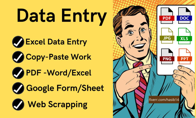 Do Fastest Data Entry Copy Paste And Web Research By Hasib14 Fiverr 4538