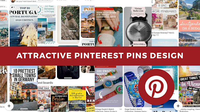 create pinterest pins design beautiful and professional pins