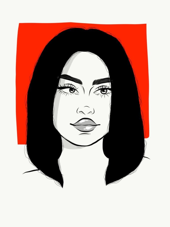 Vector art and black and white drawings by Chokoleyt | Fiverr