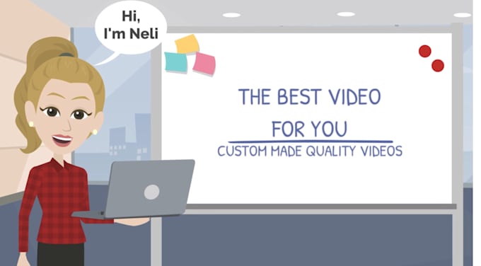 create quality 2d animated video explainer on vyond