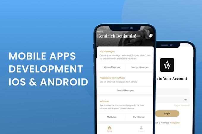 Build mobile app using react native for both ios and android by ...