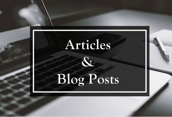 write articles and blog posts