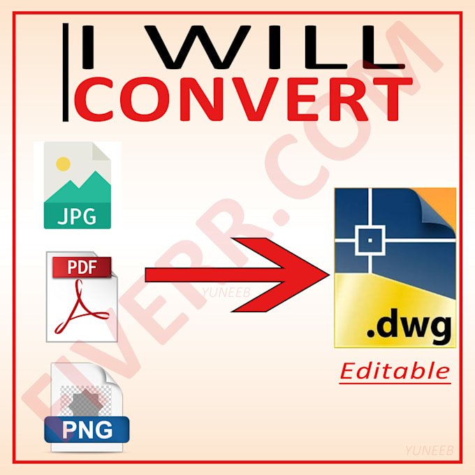 expertly convert PDF, jpg to cad and redraw floor plans in autocad