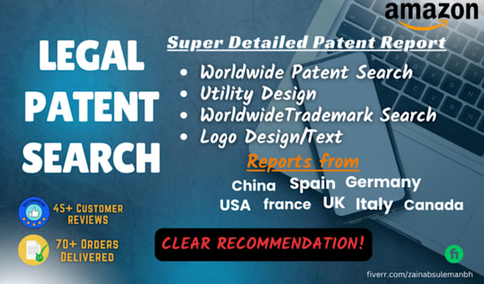 do patent check, trademark search for your idea, invention, product