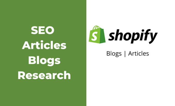 write blogs for your shopify store
