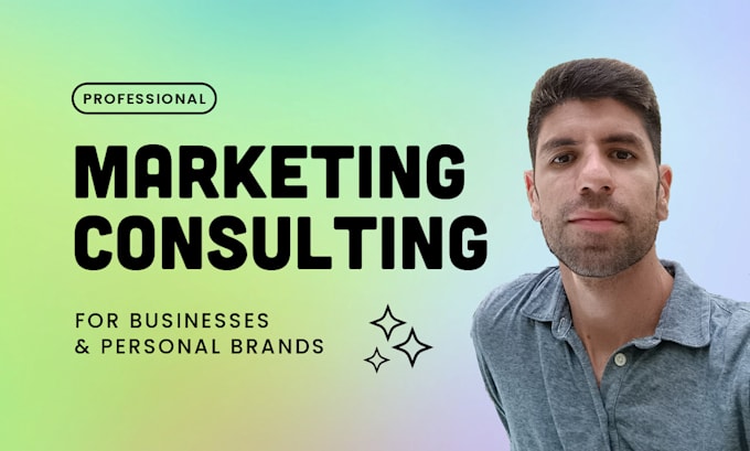 provide marketing consulting for your startup