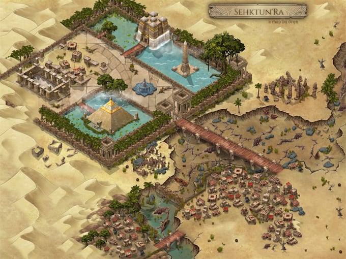create dungeons and dragons maps for your homebrew worlds