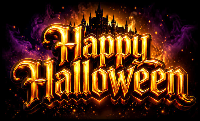 design a halloween flyer banner ad event poster