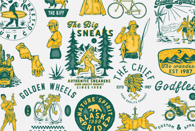 Retro best sale clothing brand