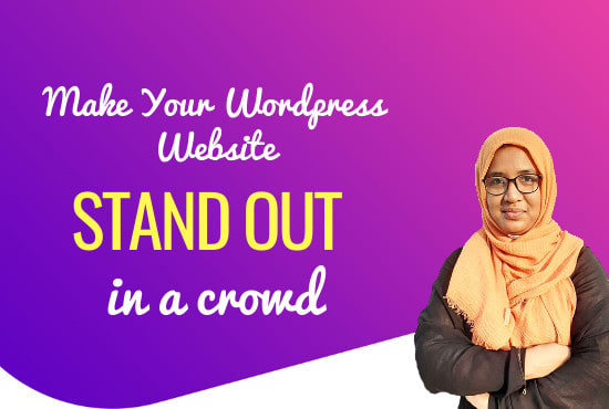 design responsive wordpress website and blog