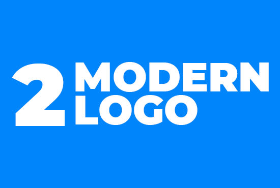Design 2 modern logo free vector files by Emaramirez | Fiverr