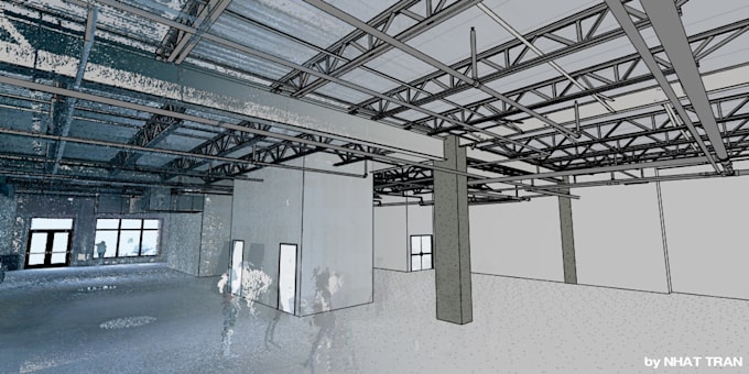create 3d bim model from point cloud