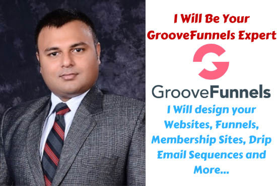 build a groove sales funnel website and automation