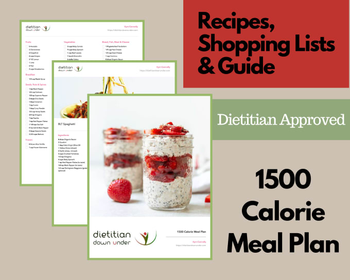 1500-Calorie Meal Plan