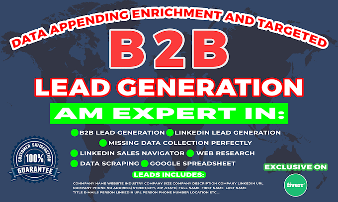 do data enrichment and targeted b2b lead generation