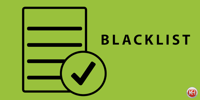 fix email server problems in blacklist
