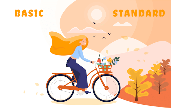 create modern flat vector illustration