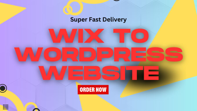 wix to wordpress website with elementor editor