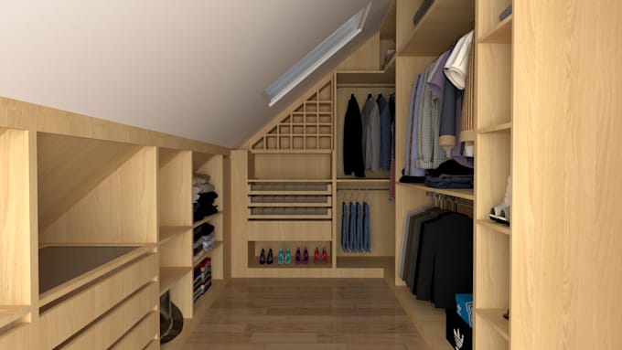 design cabinetry with renderings and technical drawings