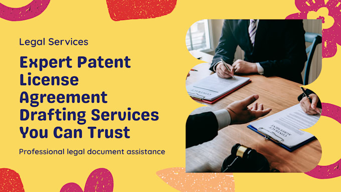 prepare patent license agreement