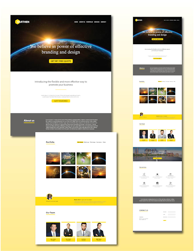 do professional web or mobile UI UX design