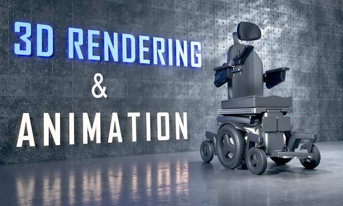 do 3d product rendering and animation