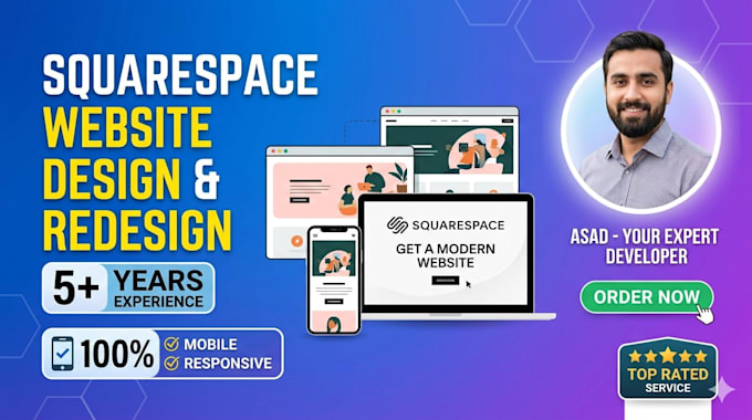 build squarespace website design, redesign squarespace website development