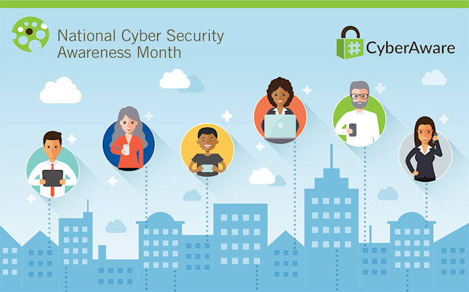 create powerpoint presentation slides for cybersecurity