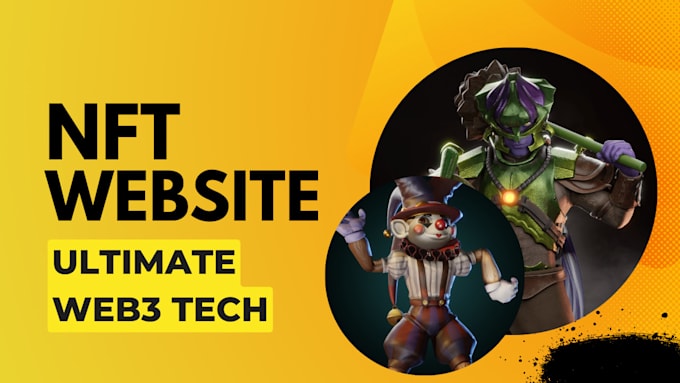do web3 nft website development for you