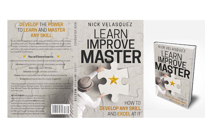design a professional, custom book cover for your ebook, hardcover or paperback