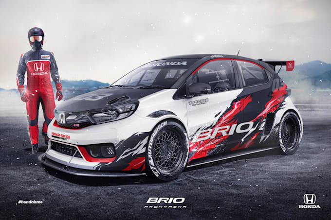 design body kit and wrap for your car into racing theme