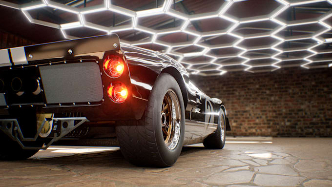 create and wrap 3d vehicle models