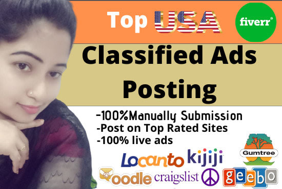 manually post your ads on USA classified ad posting sites