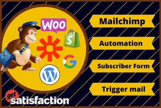 do mailchimp automation by zapier and make