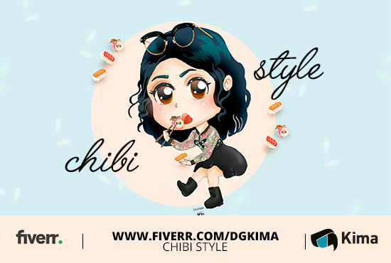 draw chibis in my style for you