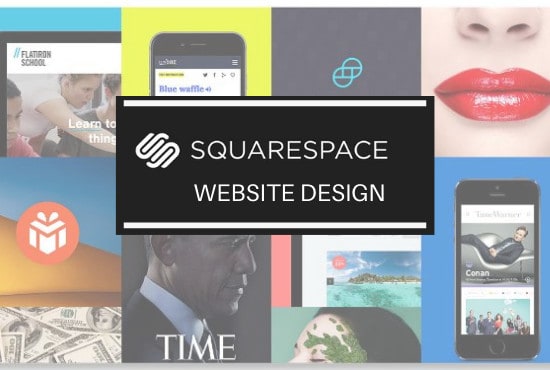 create professional squarespace website design or redesign