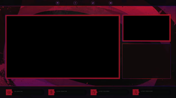 free animated overlays for obs studio