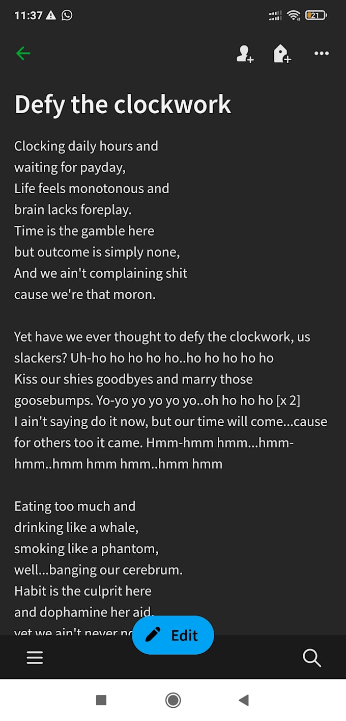 write original song lyrics for you