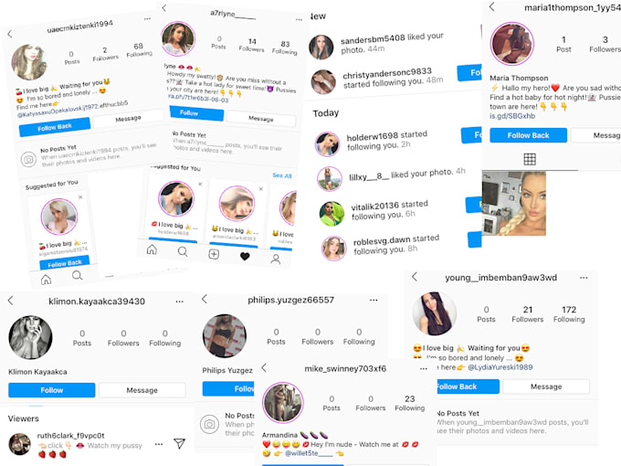 Remove nude bots from your instagram account by Psydiam | Fiverr