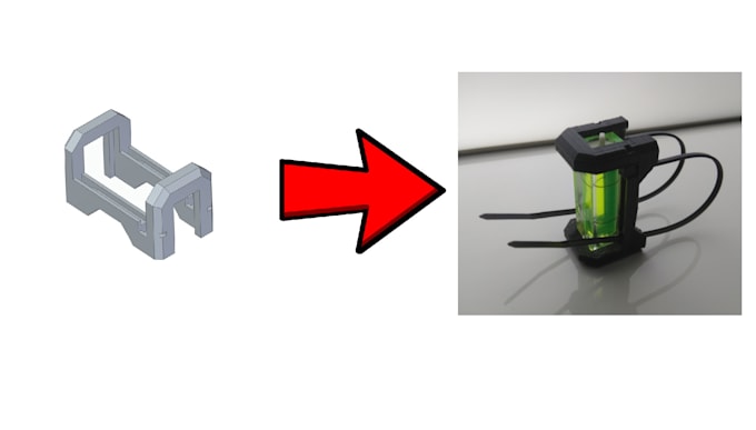 model a prototype or functional product for 3d printing