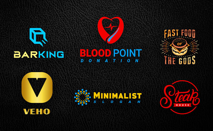 do 3 trendy logo concept designs in 12 hours