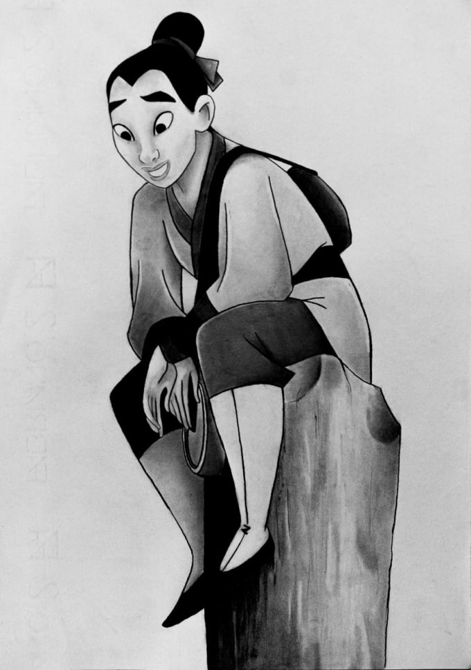 Do Pencil Disney Characters By Vivianabombieri The work of the police is to serve people. do pencil disney characters