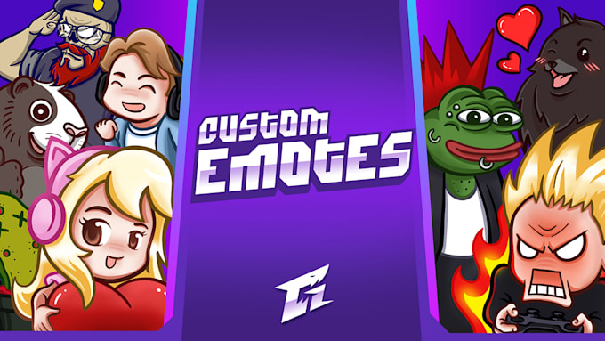 create cool custom twitch emotes and sub badge